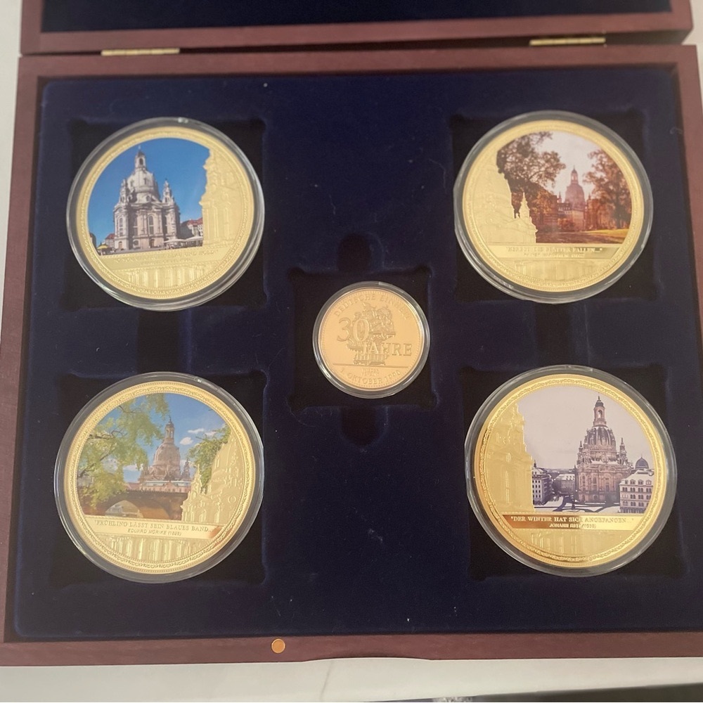 24 karat gold plated Coin Collection